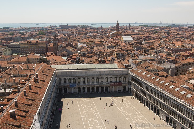Travelnews.lv sadarbībā ar tūroperatoru Novatours apskata Venēciju no San Marco laukuma augstākā torņa Travelnews.lv sadarbībā ar tūroperatoru Novatours apskata Venēciju no San Marco laukuma augstākā torņa 176575