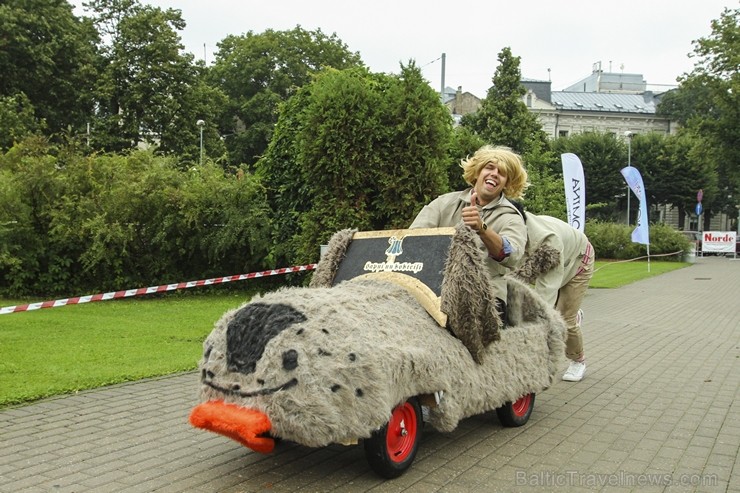 «Nissan Norde Cartoon rallijs 2016» pārsteidz ar radošumu 181941