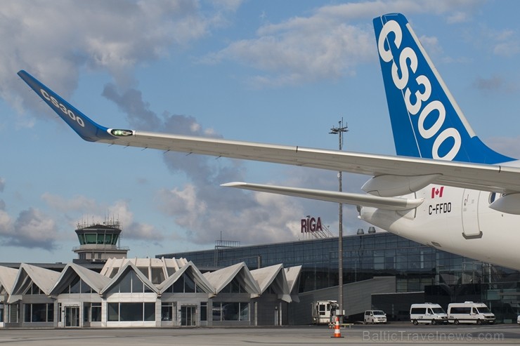 Starptautiskajā lidostā «Rīga» lidsabiedrība airBaltic prezentē Bombardier ražoto «CS300» lidmašīnu Starptautiskajā lidostā «Rīga» lidsabiedrība airBaltic prezentē Bombardier ražoto «CS300» lidmašīnu 184891