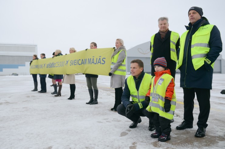 Rīga. Šodien, 2016.gada 30.novembrī Latvijas lidsabiedrība airBaltic Rīgā sagaidīja pasaulē pirmo Bombardier CS300 lidmašīnu. Rīga. Šodien, 2016.gada 30.novembrī Latvijas lidsabiedrība airBaltic Rīgā sagaidīja pasaulē pirmo Bombardier CS300 lidmašīnu. 188882
