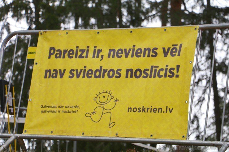 Ogres Zilo kalnu trases sniegā un lietū 15.04.2017 izskrien «Stirnubuks» susuri, vāveres, zaķi, stirnubuki un lūši 195275