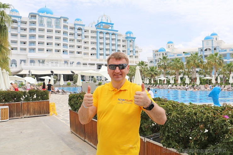 «Novatours Summer Breeze» dalībnieki iepazīst Turcijas viesnīcu «Rubi Platinum Spa Resort & Suites» «Novatours Summer Breeze» dalībnieki iepazīst Turcijas viesnīcu «Rubi Platinum Spa Resort & Suites» 198197