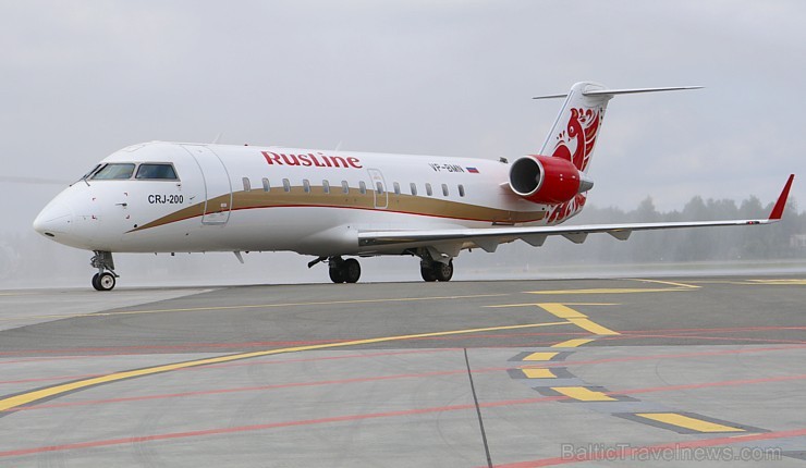 Regulārus lidojumus no Rīgas uz Domodedovo Maskavā uzsāk lidsabiedrība «RusLine» 198654