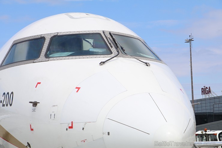Regulārus lidojumus no Rīgas uz Domodedovo Maskavā uzsāk lidsabiedrība «RusLine» 198656