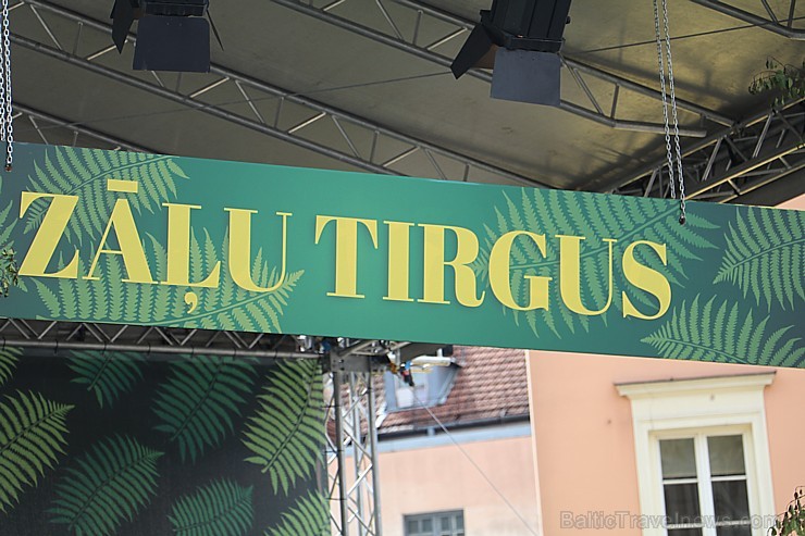 Zāļu tirgus Doma laukumā pulcē gan līksmos rīdziniekus, gan ziņkārīgos ārzemniekus 200726