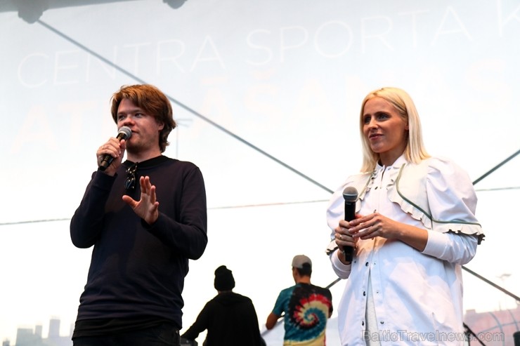 Ar interesantu programmu Rīgā atklāts lielākais sporta kvartāls Latvijā 207125
