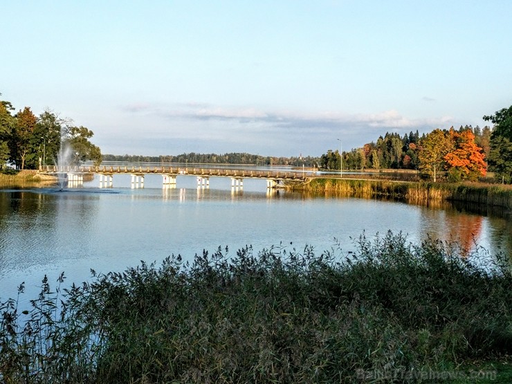 Alūksnē jau var izbaudīt Zelta rudeni. Foto: Vilnis Velkeris. 208542