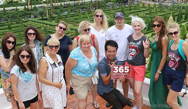 Travelnews.lv kopā ar «365 brīvdienas» un «Turkish Airlines» iepazīst tropu botānisko dārzu «Nong Nooch Tropical Garden» Travelnews.lv kopā ar «365 brīvdienas» un «Turkish Airlines» iepazīst tropu botānisko dārzu «Nong Nooch Tropical Garden» 208908