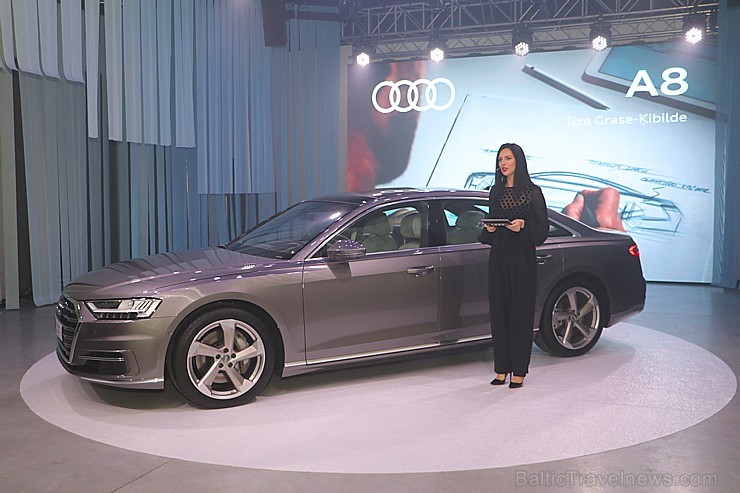 Latvijā 18.10.2017 tiek prezentēts jaunais luksus klases automobilis īpašai ceļošanai - Audi A8 209167