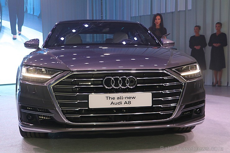 Latvijā 18.10.2017 tiek prezentēts jaunais luksus klases automobilis īpašai ceļošanai - Audi A8 209168