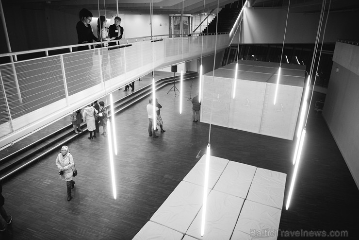 Liepājas «Lielajā dzintarā» atklāta mākslinieku Ievas un Kristapa Epneru dubultizstāde 209900