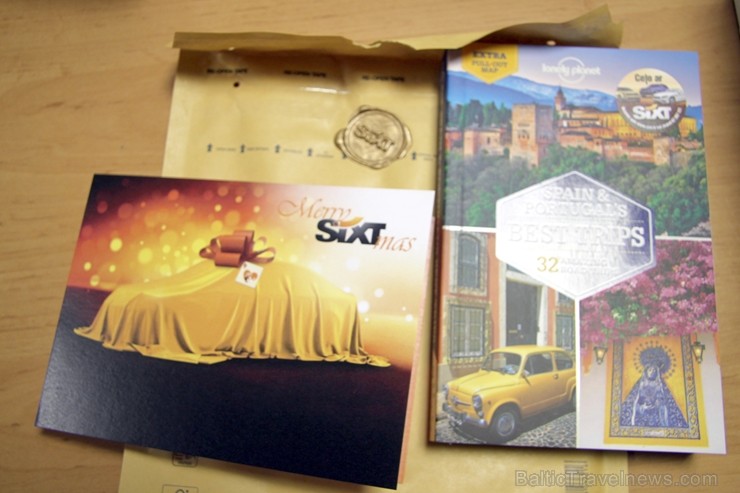 Travelnews.lv saņem daudz skaistus un sirsnīgus sveicienus Ziemassvētkos un Jaunajā gadā! Paldies autonomai «Sixt»! 213511