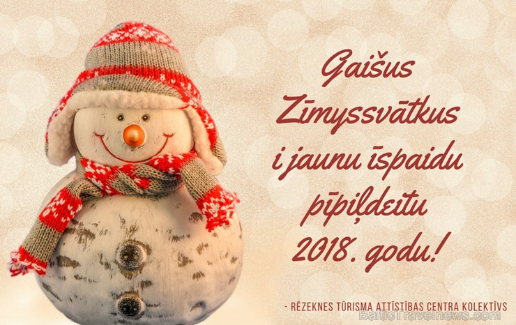 Travelnews.lv saņem daudz skaistus un sirsnīgus sveicienus Ziemassvētkos un Jaunajā gadā! Paldies visiem draugiem! 213608