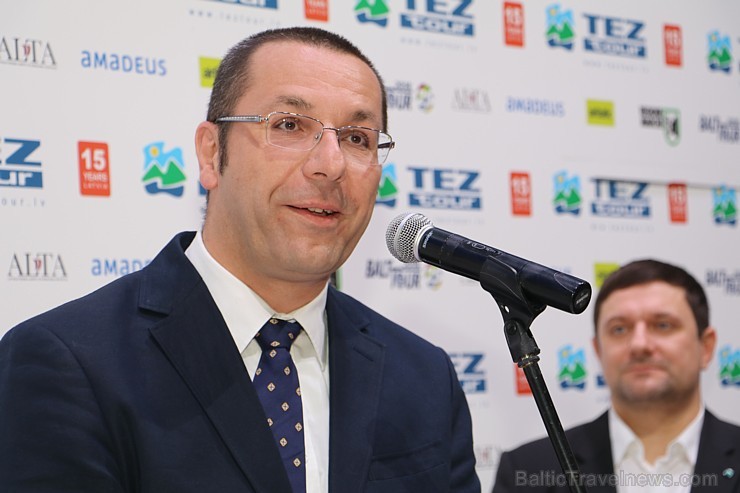 Tūroperators «Tez Tour» tūrisma izstādē piesaka jaunu galamērķi ar loteriju 216364
