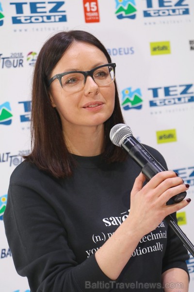 Tūroperators «Tez Tour» tūrisma izstādē piesaka jaunu galamērķi ar loteriju 216373