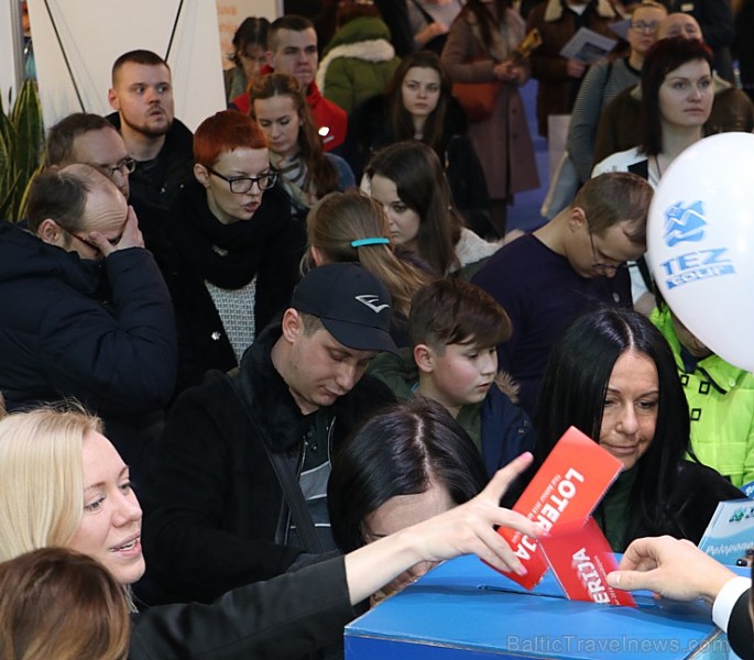Tūroperators «Tez Tour» tūrisma izstādē piesaka jaunu galamērķi ar loteriju 216384