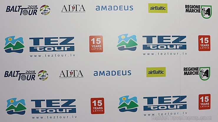 Tūroperators «Tez Tour» tūrisma izstādē piesaka jaunu galamērķi ar loteriju 216392
