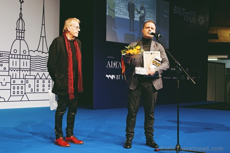 Tūrisma nozare 2.02.2018 apbalvo «GADA CILVĒKS TŪRISMĀ 2017» laureātus - «Restorāna vadītājs 2017» - Valters Zirdziņš, Valtera restorāns 216503