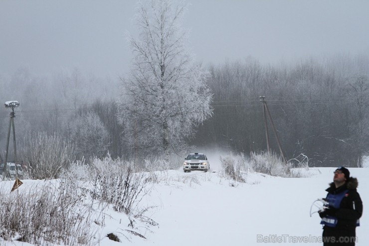 Aizraujošās, sniegotās cīņās aizvada «Rallijs Sarma 2018». Foto: Gatis Smudzis 216725