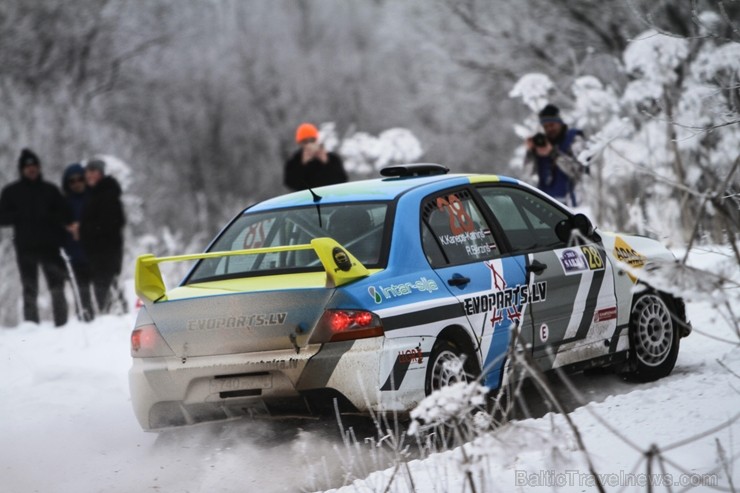 Aizraujošās, sniegotās cīņās aizvada «Rallijs Sarma 2018» 216744