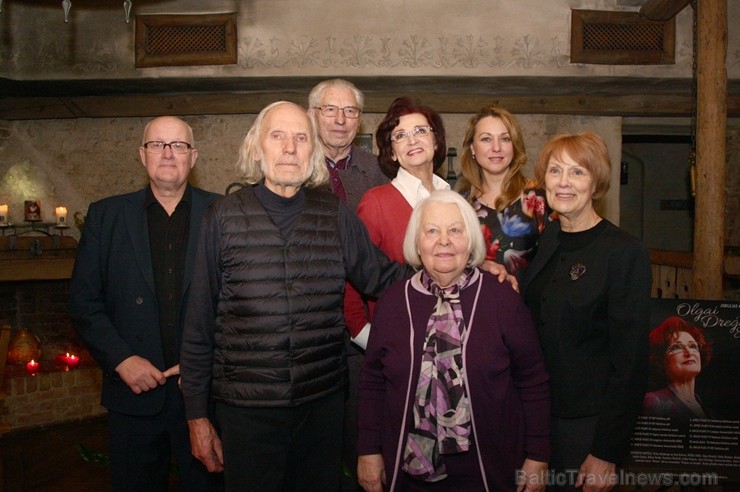 Restorānā «Key to Riga» norisinājās aktrises Olgas Dreģes jubilejas koncerta prezentācija 217129