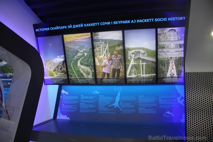 Travelnews.lv pārvar bailes no augstuma unikālajā Soču «Skypark». Atbalsta: Rosa Khutor 220866