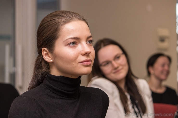 Biznesa augstskolā «Turība» notiek Leldes Lietavietes un Aivja Ceriņa vieslekcija 220913