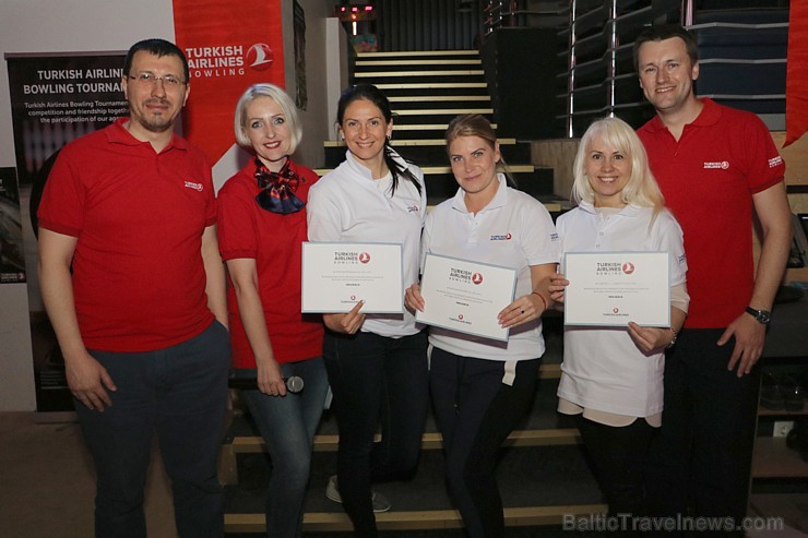 Lidsabiedrība «Turkish Airlines» rīko Latvijas tūrisma firmām divu dienu boulinga turnīru 221618