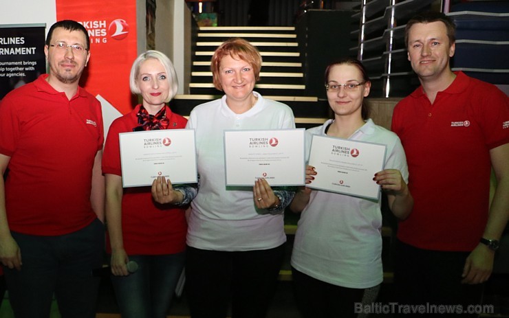 Lidsabiedrība «Turkish Airlines» rīko Latvijas tūrisma firmām divu dienu boulinga turnīru 221621