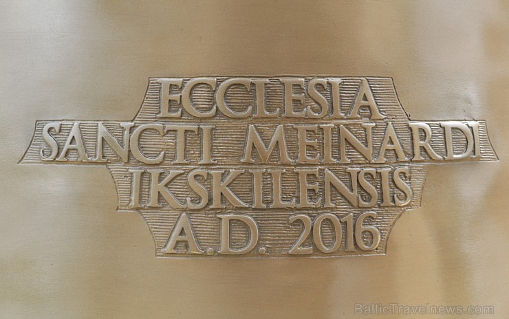 Ikšķilē svinīgi iesvēta Ikšķiles sv.Meinarda Romas katoļu baznīcas zvanu 223333