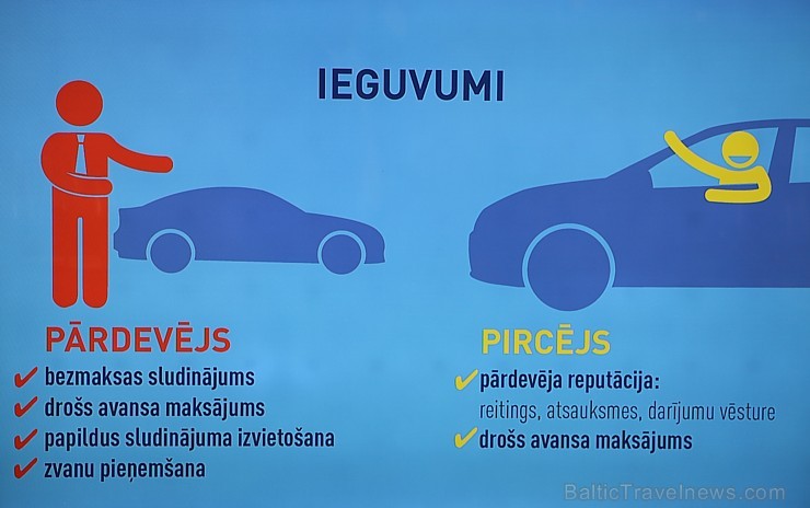 Restorāna gaisotnē tiek prezentēts citāds auto sludinājumu portāls «Amo» 224996
