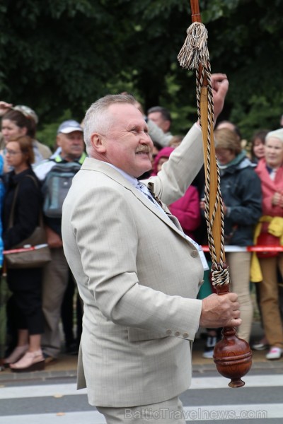 Dziesmu un deju svētku atklāšanas gājiens 1.07.2018 pulcē Rīgā visus Latvijas novadus 226527