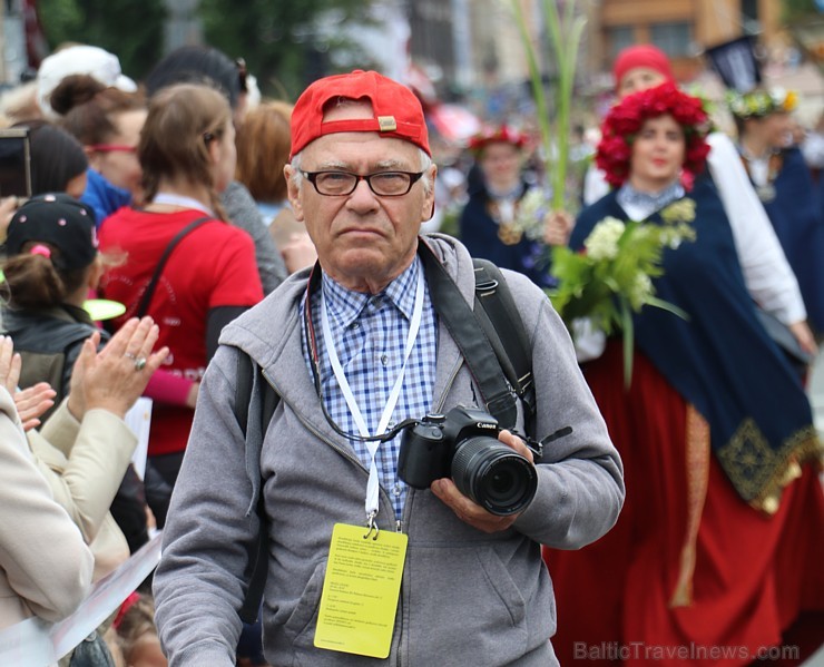 Dziesmu un deju svētku atklāšanas gājiens 1.07.2018 pulcē Rīgā visus Latvijas novadus 226547