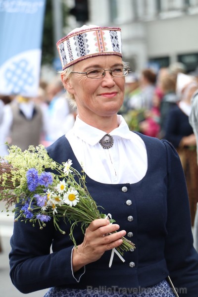Dziesmu un deju svētku atklāšanas gājiens 1.07.2018 pulcē Rīgā visus Latvijas novadus 226575