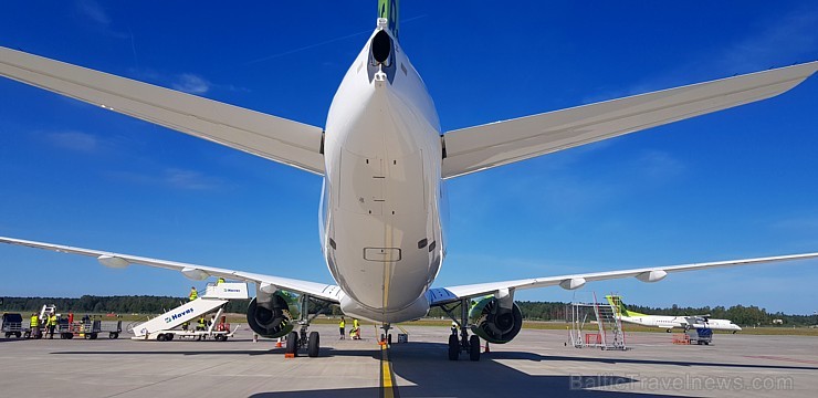 Travelnews.lv iepazīst «airBaltic» jauno lidmašīnu «Airbus A220-300». Atbalsta: Starptautiskā lidosta «Rīga» Travelnews.lv iepazīst «airBaltic» jauno lidmašīnu «Airbus A220-300». Atbalsta: Starptautiskā lidosta «Rīga» 230994