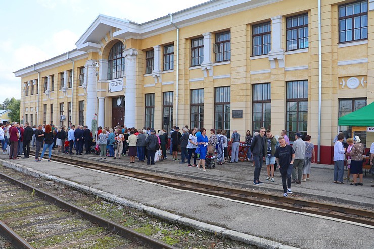 1926. gadā būvētā Gulbenes stacijā 2.09.2018 atklāj izglītojošu un interaktīvu centru «Dzelzceļš un Tvaiks» 232654