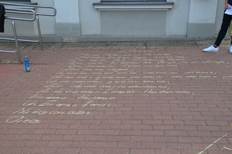 Skolēni Valmierā aicina atzīmēt Dzejas dienas 233524