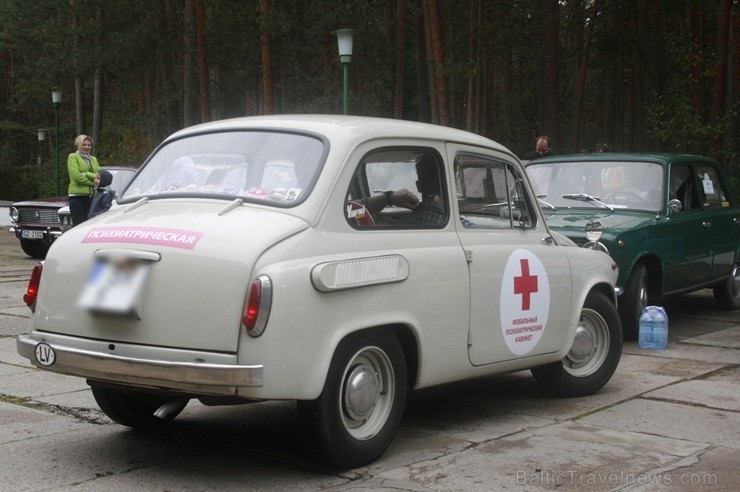 Jūrmalas sanatorija «Jantarnij Bereg» septembrī rīko padomju tehnikas salidojumu. Foto: «Jantarnij Bereg» 233854