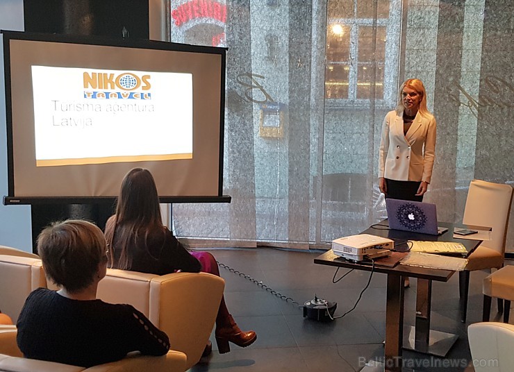 Tūrisma firma «Nikos Travel» 19.10.2018 prezentē jauno interneta mājas lapu un ceļojumu rezervēšanas sistēmu aģentiem Tūrisma firma «Nikos Travel» 19.10.2018 prezentē jauno interneta mājas lapu un ceļojumu rezervēšanas sistēmu aģentiem 235657