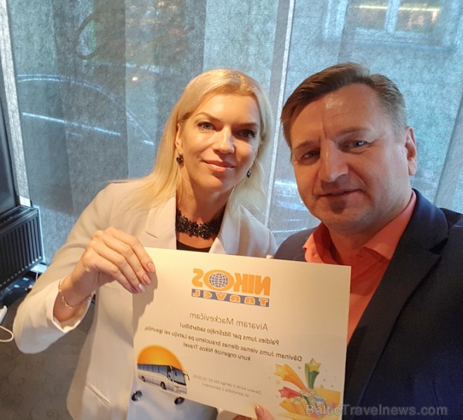 Tūrisma firma «Nikos Travel» 19.10.2018 prezentē jauno interneta mājas lapu un ceļojumu rezervēšanas sistēmu aģentiem Tūrisma firma «Nikos Travel» 19.10.2018 prezentē jauno interneta mājas lapu un ceļojumu rezervēšanas sistēmu aģentiem 235668