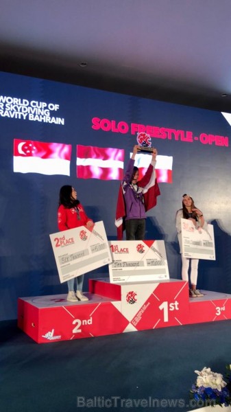 Latviešu lidotājs Toms Īvāns no AERODIUM komandas ir kļuvis par pasaules čempionu lidošanā vēja tunelī. 