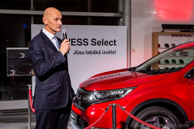 «WESS Select Honda» nodrošinās automobiļu tirdzniecības un pēc-pārdošanas servisa pakalpojumus, kā arī piedāvās plašu klāstu Honda Power tehnikas pied «WESS Select Honda» nodrošinās automobiļu tirdzniecības un pēc-pārdošanas servisa pakalpojumus, kā arī piedāvās plašu klāstu Honda Power tehnikas pied 238007