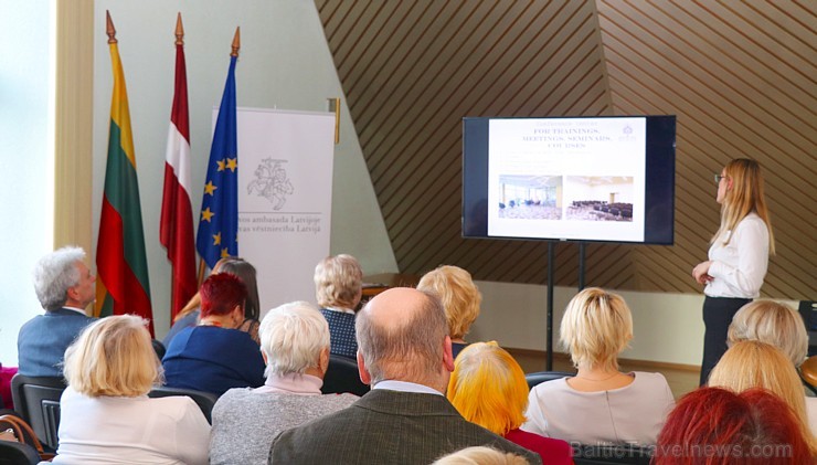 Kūrortpilsēta Birštona prezentējas Latvijas ceļojumu aģentiem Lietuvas vēstniecībā Rīgā 239441