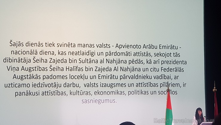 Apvienoto Arābu Emirāti ar vērienu atzīmē valsts 47.gadadienu VEF kultūras pilī 239532