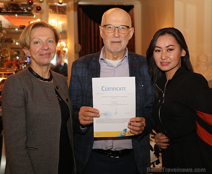 Vecrīgas viesnīcā «Grand Palace Hotel» 11.12.2018 pulcējas lidsabiedrības «Ukraine International Airlines» partneri 241154