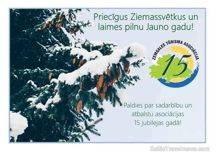 Zemgales Tūrisma asociācija, Paldies par Ziemassvētku un Jaungada apsveikumiem! 241952