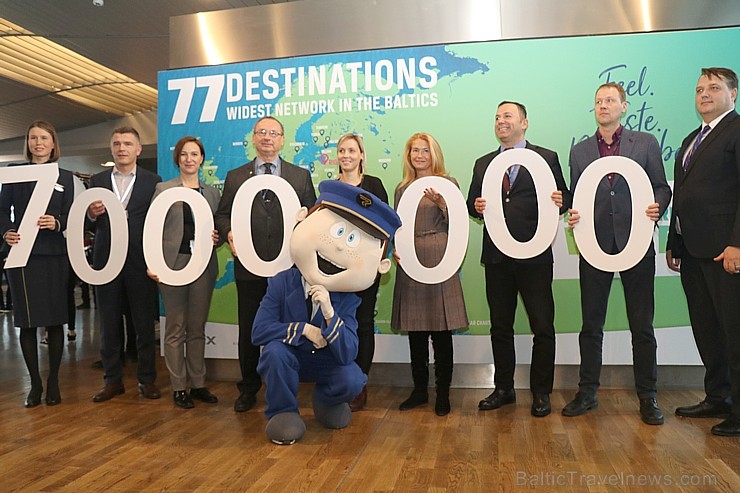 Starptautiskā lidosta «Rīga» sagaida 7.000 000  pasažieri 2018.gadā 242077