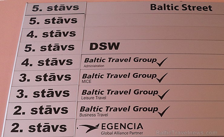 Tūrisma firma «Baltic Travel Group» Baltijas valstu gidiem prezentē jauno biroju Elizabetes ielā 31 243973