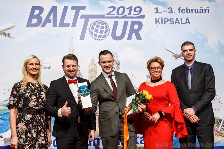 BALTTOUR.LV: Tūrismā izstādē «Balttour 2019» nosaka «GADA CILVĒKS TŪRISMĀ 2018» laureātus. Vairāk foto: Tn.lv/foto/ 244666