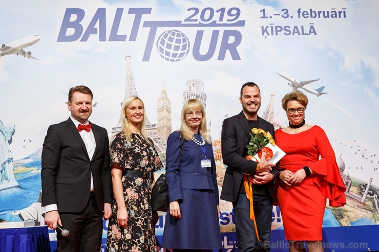 BALTTOUR.LV: Tūrismā izstādē «Balttour 2019» nosaka «GADA CILVĒKS TŪRISMĀ 2018» laureātus. Vairāk foto: Tn.lv/foto/ 244679